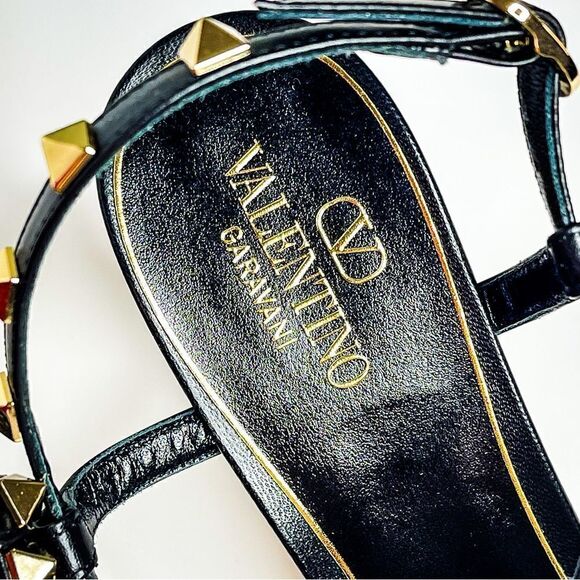 🍋 Valentino Garavani • NWB Rockstud Stiletto Heel Sandal Size EU 41 - Picture 5 of 13